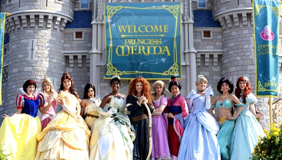 Merida Coronated as the Eleventh Disney Princess at Magic Kingdom Park