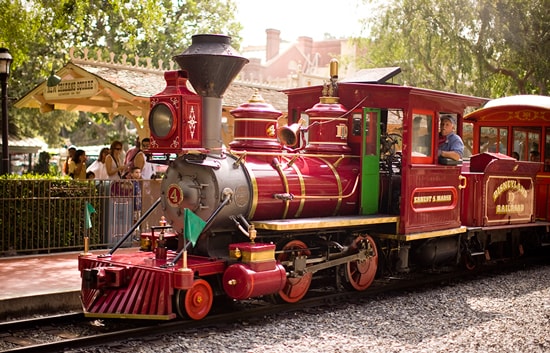 Ernest S. Marsh, One of the Steam Engines on the Disneyland Railroad