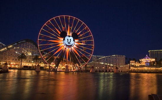 Paradise Bay and Mickey's Fun Wheel at Disney California Adventure Park