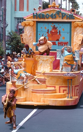 Hercules’ trainer Phil at the Hercules - Zero to Hero Victory Parade at Disney's Hollywood Studios Back in 1997