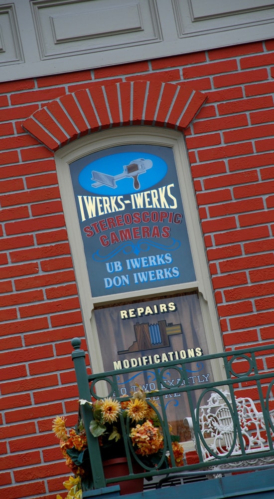 Iwerks-Iwerks 'Stereoscopic' Cameras on Main Street, U.S.A.