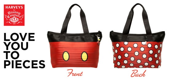 'Love You To Pieces!' Is the Newest HARVEYS for Disney Couture Seatbeltbag Collection Debuting at the Disneyland Resort