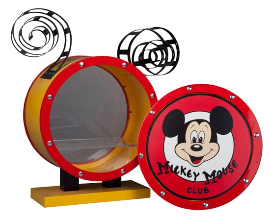 Mickey Mouse Club Drum Prop Which was Previously Displayed at Mickey’s of Glendale at Walt Disney Imagineering