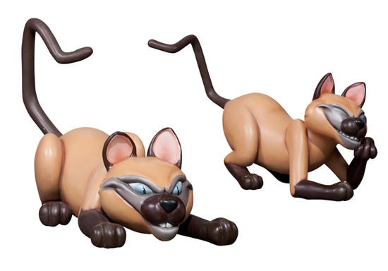 Siamese Cats - Si and Am Props from 'Lady and the Tramp'