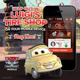 Experience Cars Land on the Go with Cars Land Racers Mobile Game