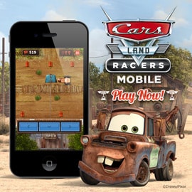 Experience Cars Land on the Go with Cars Land Racers Mobile Game