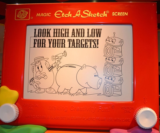 Finish that Disney Parks Sign: Finding Your Target at Toy Story Midway Mania!
