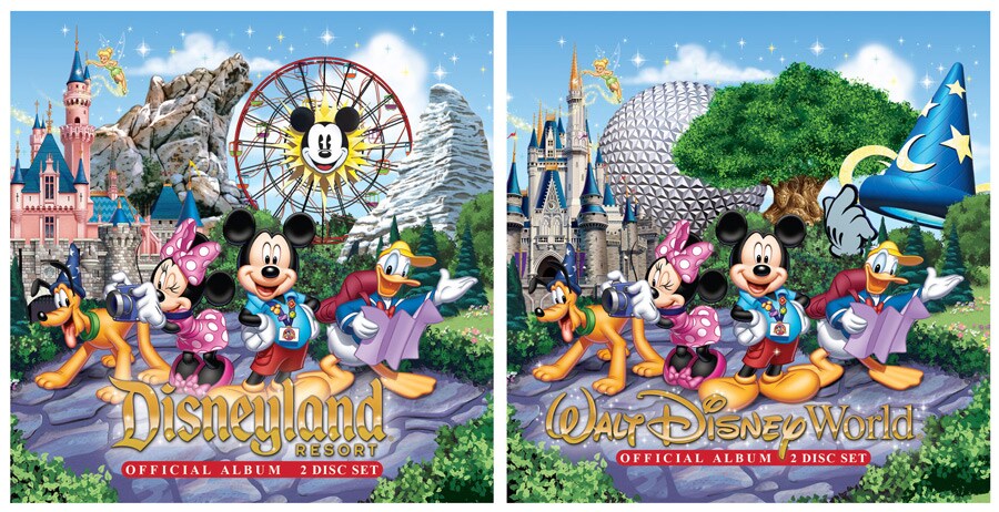 New Official Music Albums Releasing at Disney Parks on August 20