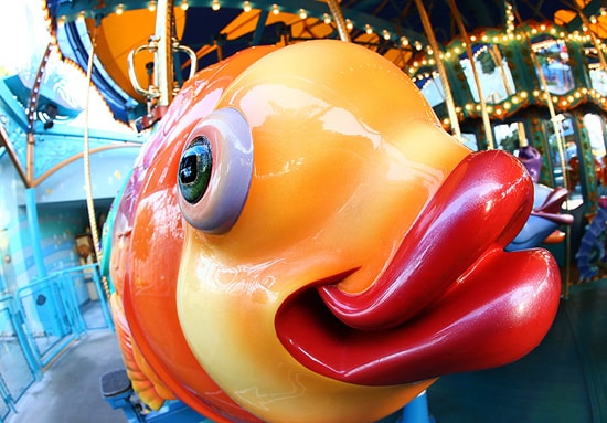 King Triton's Carousel of the Sea at Disney California Adventure park