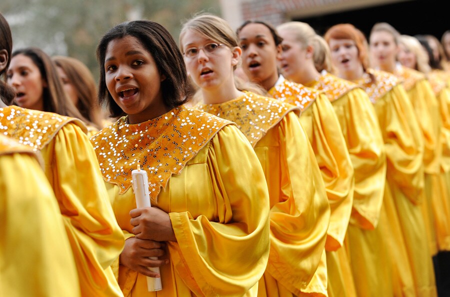 Candlelight Processional at Epcot