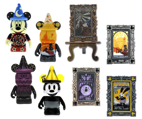 A Series of Vinylmation Figures and Limited Edition Pins Available Based on the 2013 Posters from Disney Design Group