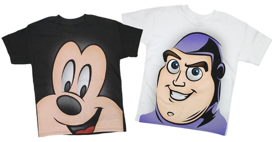 Get Up Close and Personal With New Character Shirts Coming to Disney Parks, Featuring a Shirt for Boys With Mickey Mouse and Buzz Lightyear