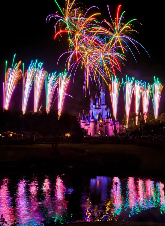A Disney Parks Fireworks Show