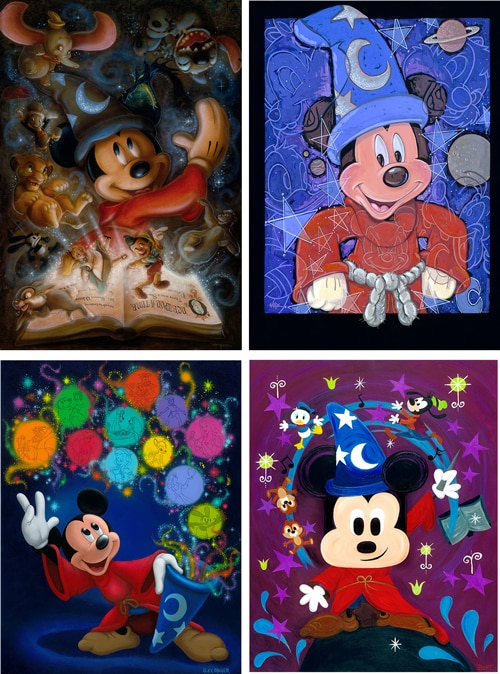 D23 Expo 2013 Dream Store Showcase: Signature Collection with Sorcerer Mickey