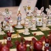 Custom Alice in Wonderland Chess Set