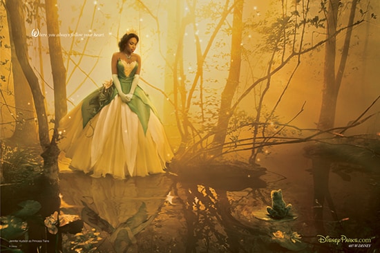 New Annie Leibovitz Disney Dream Portrait Featuring Jennifer Hudson as Tiana