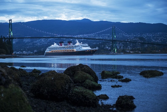 Disney Cruise Line in Vancouver