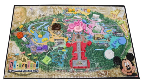 Fun in Four-Dimensions Coming to the D23 Expo Dream Store and Disney Parks in August 2013, Including this 4-D Puzzle Map