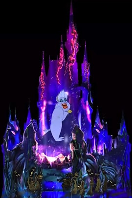 Ursula from 'The Little Mermaid' in 'Celebrate the Magic' at Magic Kingdom Park