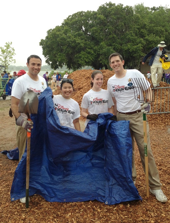 The Walt Disney World Ambassador Team Worked with KABOOM! to Build a Playground