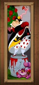 The Queen of Hearts Takes on a Famous Role in The Haunted Mansion