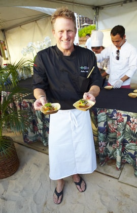 Napa Rose Chef Andrew Sutton at the Hawai`i Food & Wine Festival