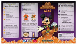 Mickey’s Not-So-Scary Halloween Party Park Map for September 24, 2013