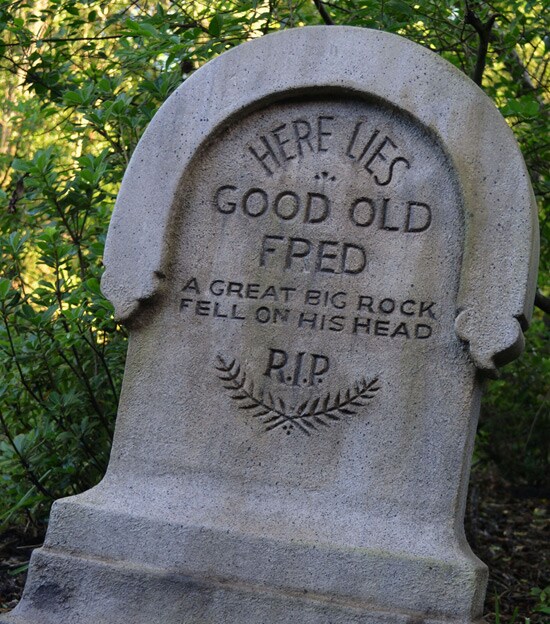 Finish That Tombstone: Good Old Fred