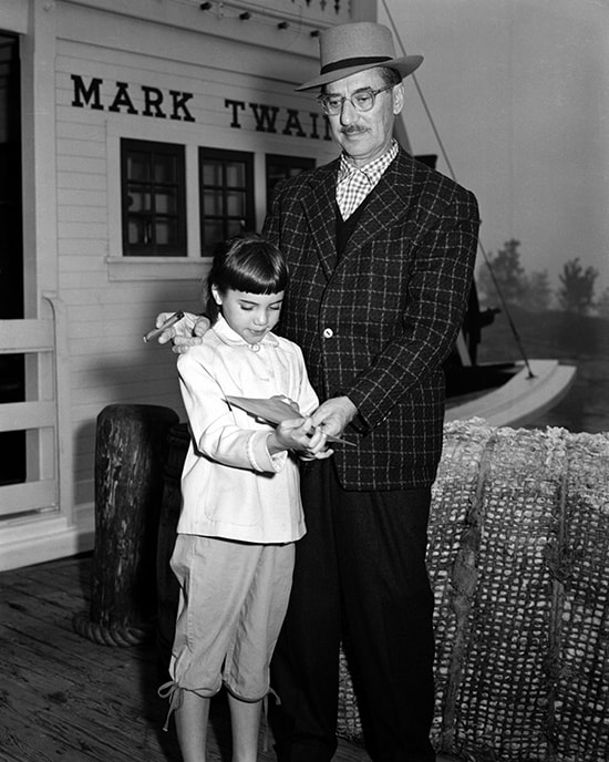 A Look Back at Celebrated Disneyland Resort Guests: Groucho Marx - 1955