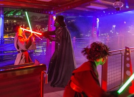 Disney Parks Blog Readers Board the Halloween Time Express Meet-Up at Disneyland Park