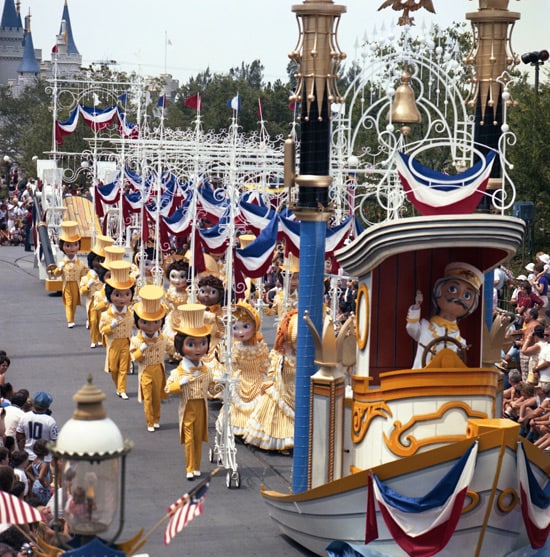 'America on Parade' at Magic Kingdom Park in 1975