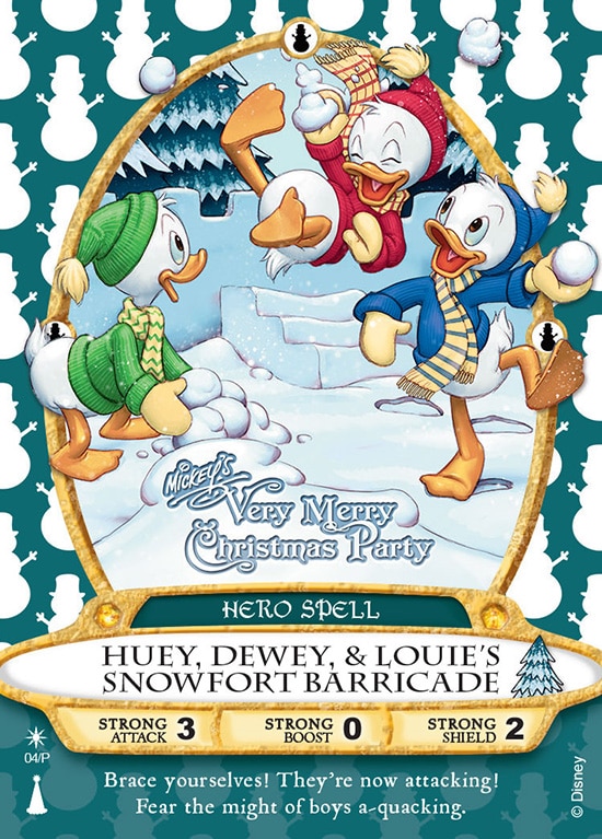 Huey, Dewey and Louie Sorcerers of the Magic Kingdom Card To Be Released at Mickey’s Very Merry Christmas Party