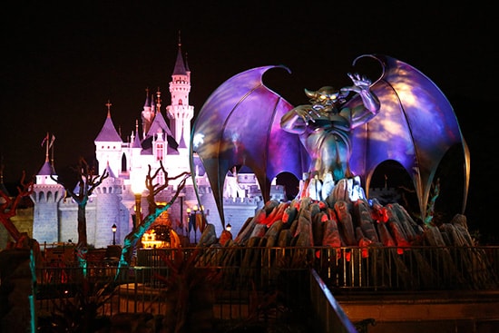 Chernabog from 'Fantasia' at Hong Kong Disneyland