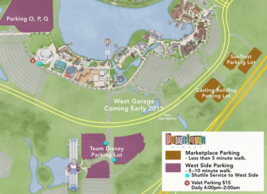 Valet Parking Arrives at Downtown Disney for the Holidays