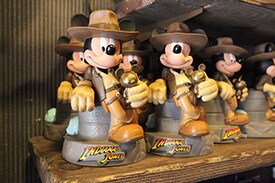 Merchandise Available at the Indiana Jones Adventure Outpost in Adventureland at Disneyland Park