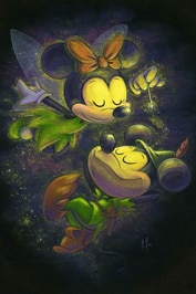Mickey and Minnie Art by Martin Hsu