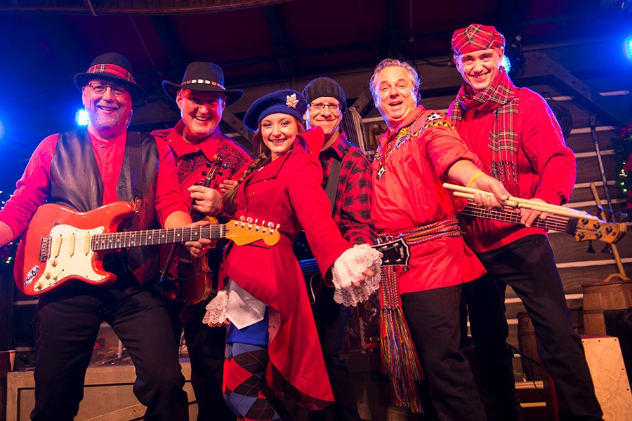Holidays Around the World Returns to Epcot November 29, Featuring Celtic Rock Band Off Kilter