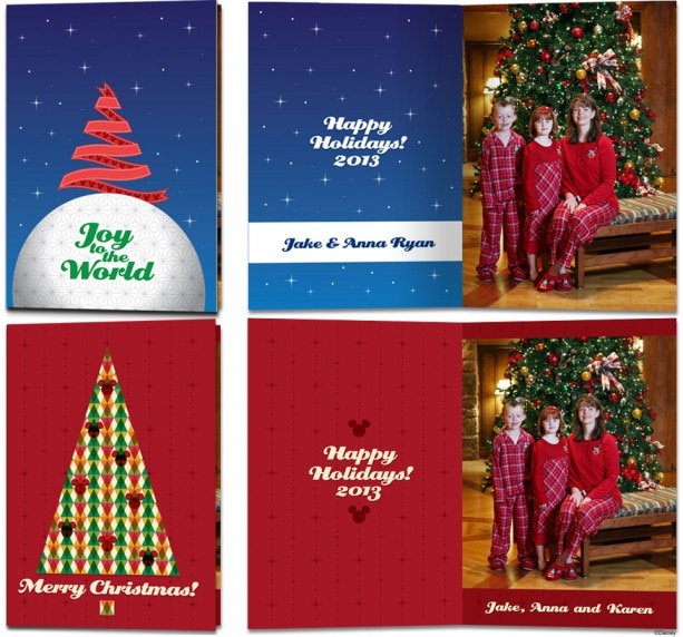 Exclusive Disney Fine Art Photography & Video Holiday Cards