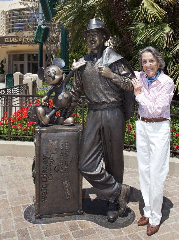 Diane Disney Miller Story Teller Statue