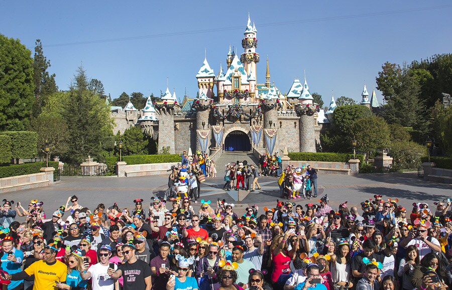 Social Media All-Stars #DisneySide World Premiere at Disneyland Park