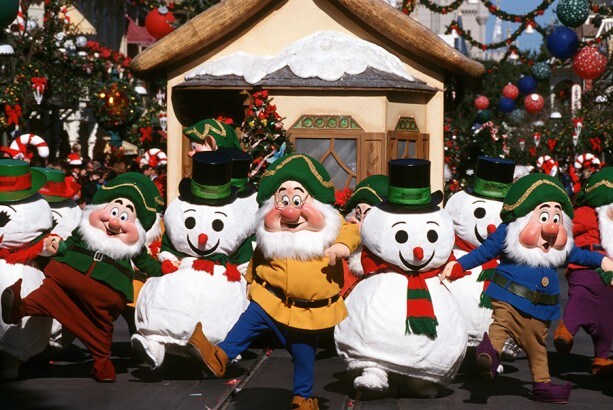 Caption This: A Flurry of Snowmen at Magic Kingdom Park