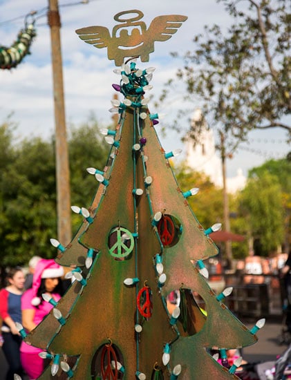 Fillmore's Tree in Cars Land at Disney California Adventure Park
