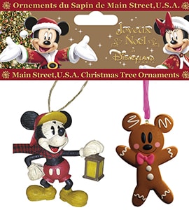 Disneyland Paris Mickey Holiday Ornament