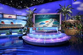 Disney Cruise Line on the Set of 'Wheel of Fortune'