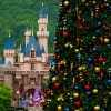 Christmas Trees at Disney Parks, Featuring Hong Kong Disneyland