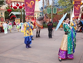 Happy Lunar New Year Celebration Marks the Year of the Horse at Disney California Adventure Park this Weekend