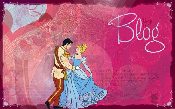 Count Down to Valentine's Day With Our Cinderella Wallpaper | Disney Parks  Blog