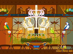 Walt Disney’s Enchanted Tiki Room Wallpaper