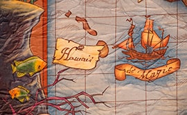 A Cartographer's Map in Prince Eric’s Village, New Fantasyland