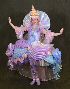 'Seashell Girl' from 'The Little Mermaid' Unit in 'Disney's Festival of Fantasy Parade'